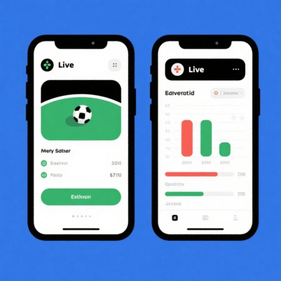 观赛平台与数据助手示意图